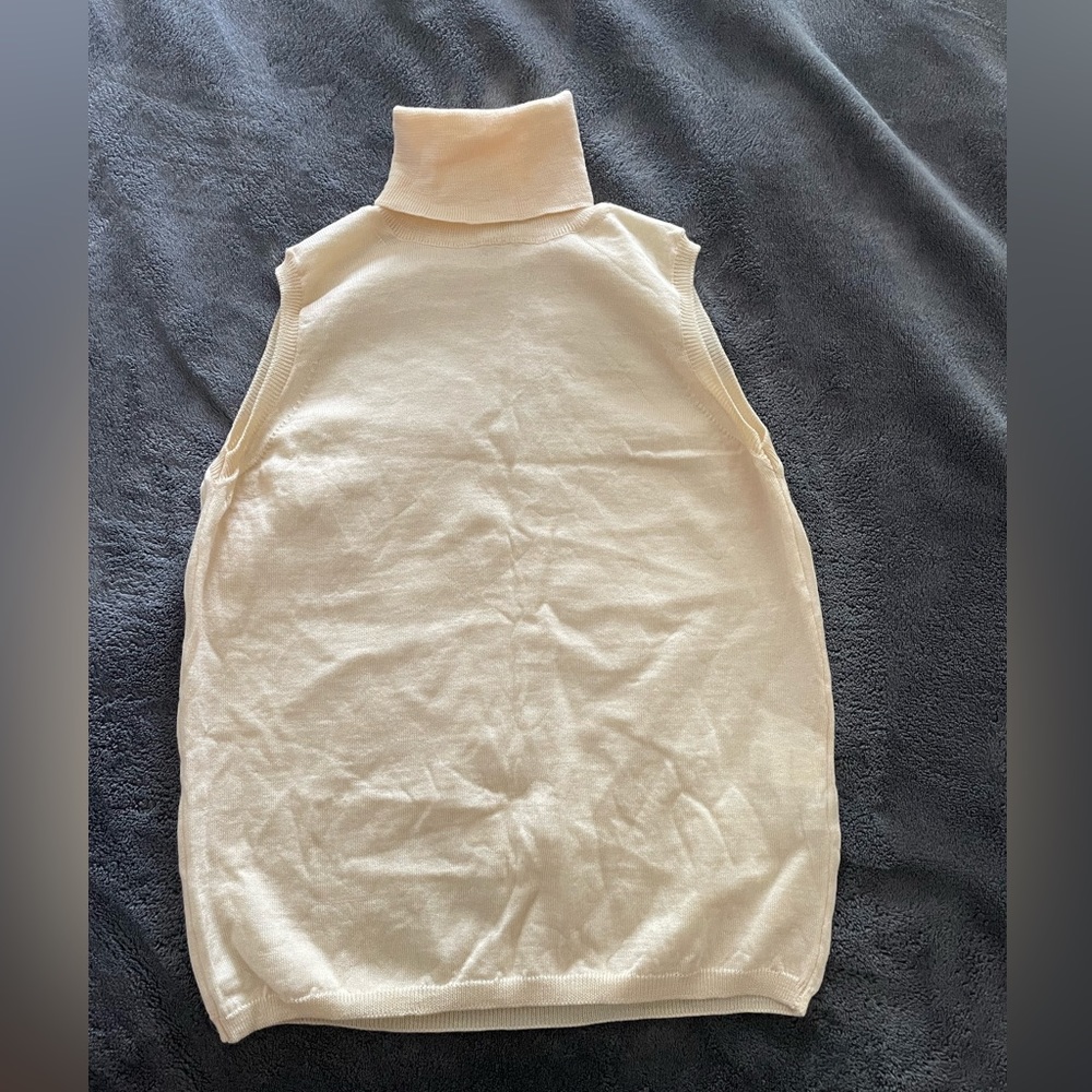 Intermix sleeveless turtleneck